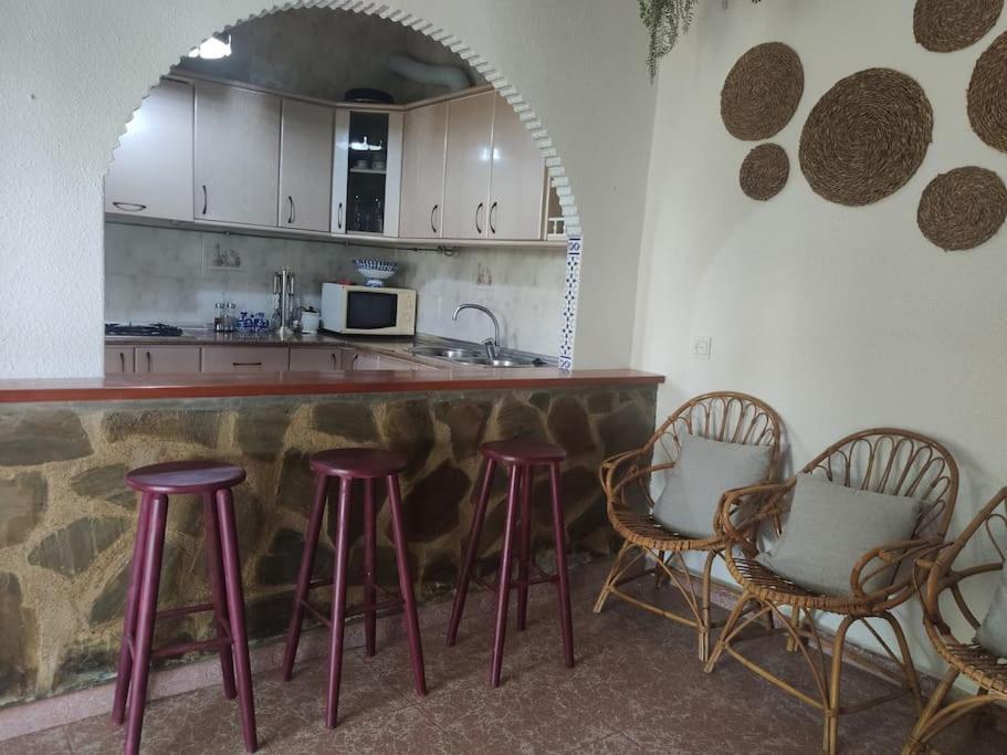Encantadora Casa Rural Con Gran Porche San Roque  المظهر الخارجي الصورة